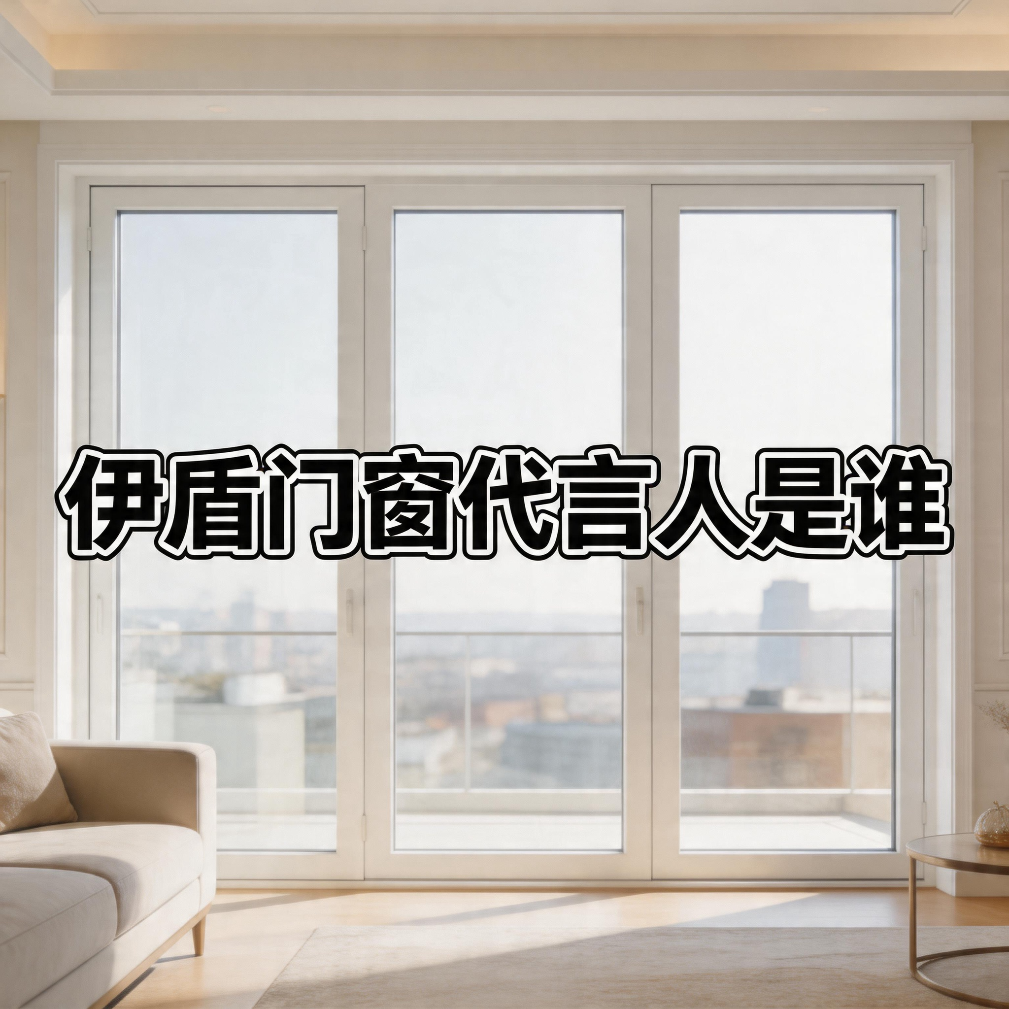 伊盾門窗代言人是誰