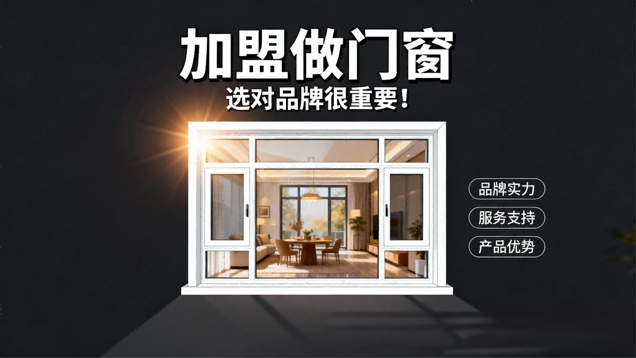 加盟做門窗，選對品牌很重要！2025四重避坑指南——選錯血虧50萬！