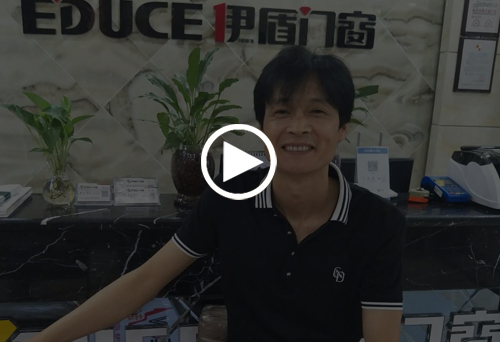 視頻：伊盾門窗代理商湖北鐘祥專賣店成功案例