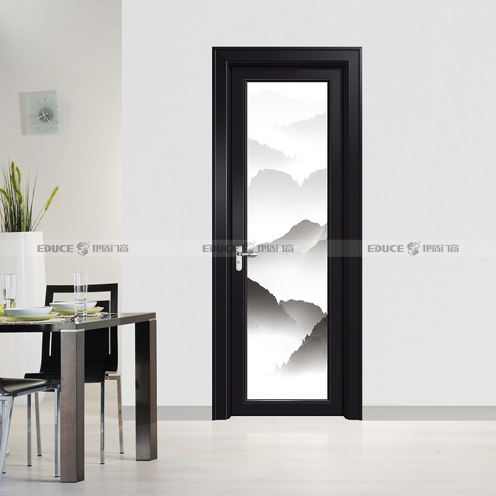 衛生間鋁合金平開門-爵士